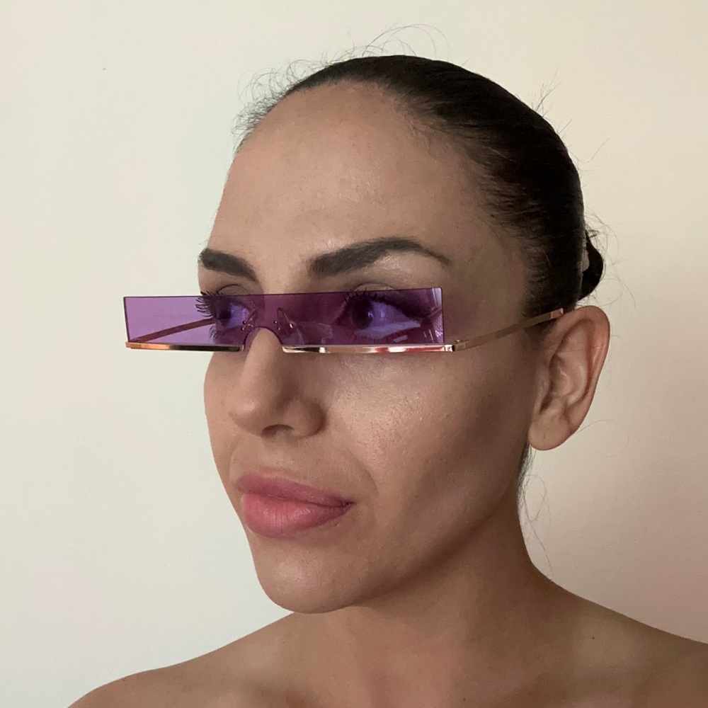 iB Futuristic Slim Sunglasses